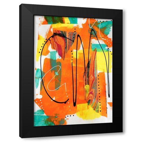 See Me Black Modern Wood Framed Art Print with Double Matting by Burney, Yvonne Coleman