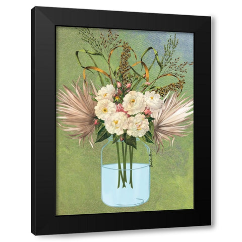 Still Life Black Modern Wood Framed Art Print by Burney, Yvonne Coleman