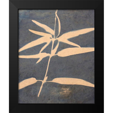 Blue XIII Black Modern Wood Framed Art Print by Yellow Cafe
