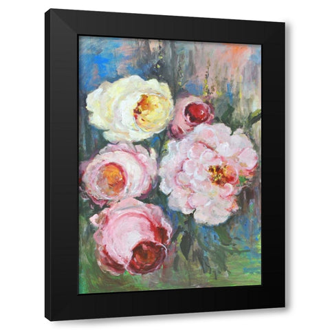 Still Life Black Modern Wood Framed Art Print with Double Matting by Yellow Cafe