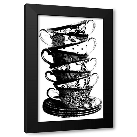 Tempest Black Modern Wood Framed Art Print by Sommers, Mindy