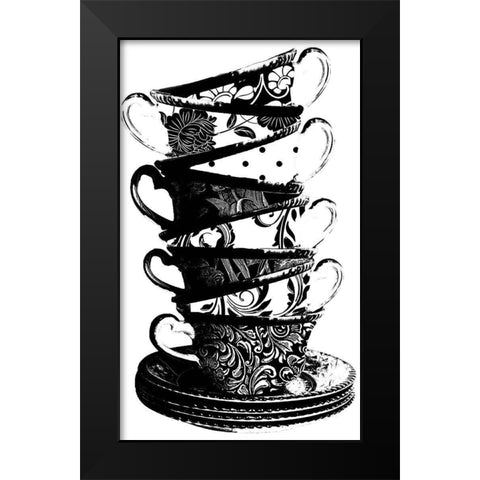 Tempest Black Modern Wood Framed Art Print by Sommers, Mindy