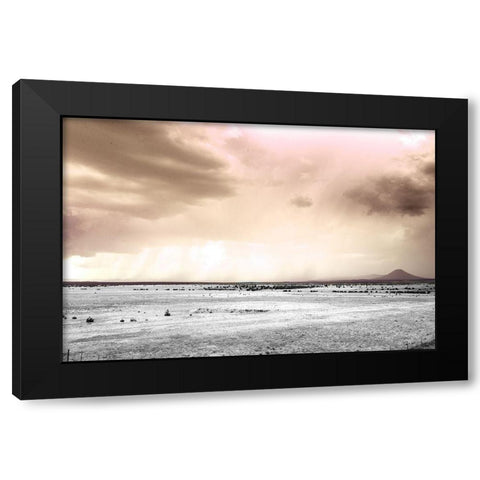 Ginger Twilight Black Modern Wood Framed Art Print by Sommers, Mindy