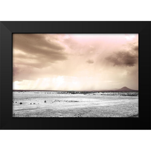 Ginger Twilight Black Modern Wood Framed Art Print by Sommers, Mindy