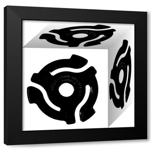 45 Adaptor Black Modern Wood Framed Art Print with Double Matting by Sommers, Mindy