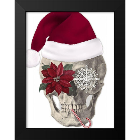 Mister Christmas Black Modern Wood Framed Art Print by Sommers, Mindy