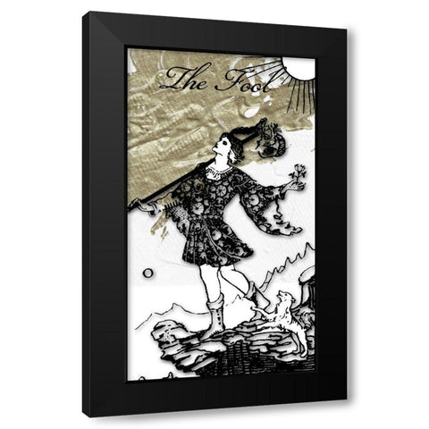 The Fool Black Modern Wood Framed Art Print with Double Matting by Sommers, Mindy