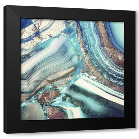 Earthly Pleasures II Black Modern Wood Framed Art Print with Double Matting by Sommers, Mindy
