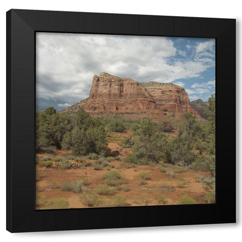 American Southwest Black Modern Wood Framed Art Print with Double Matting by Sommers, Mindy