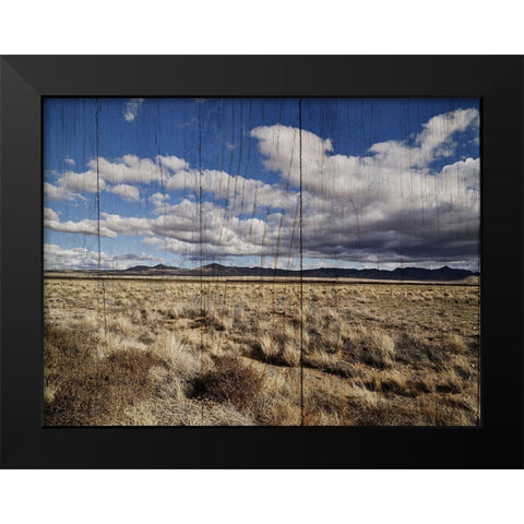 America the Beautiful Black Modern Wood Framed Art Print by Sommers, Mindy