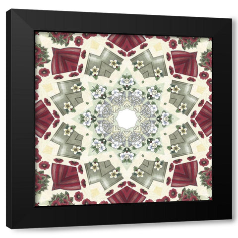 Country Christmas I Black Modern Wood Framed Art Print by Sommers, Mindy