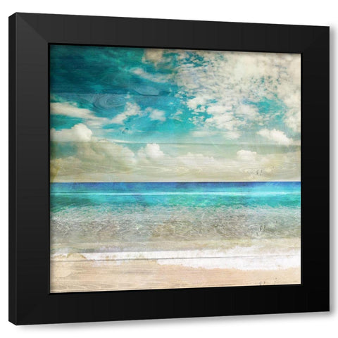 Beach II Black Modern Wood Framed Art Print by Sommers, Mindy