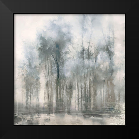 After the Rain Black Modern Wood Framed Art Print by Sommers, Mindy