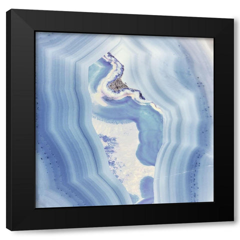 Bound in Blue Black Modern Wood Framed Art Print with Double Matting by Sommers, Mindy