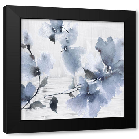 Wuthering Black Modern Wood Framed Art Print with Double Matting by Sommers, Mindy