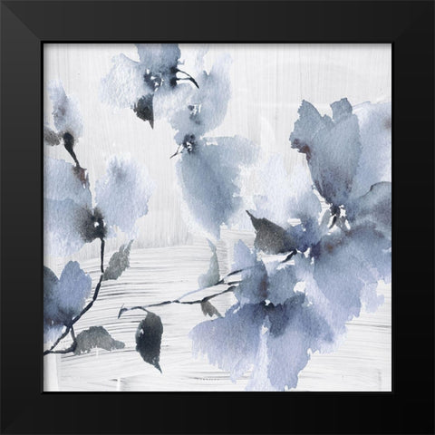 Wuthering Black Modern Wood Framed Art Print by Sommers, Mindy