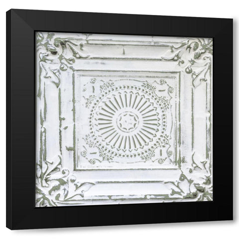 Victorian White Black Modern Wood Framed Art Print by Sommers, Mindy