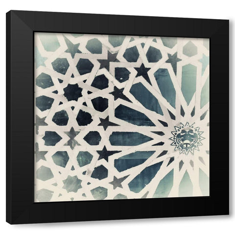 Bluhambra Black Modern Wood Framed Art Print by Sommers, Mindy
