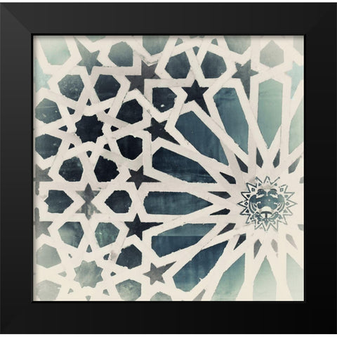 Bluhambra Black Modern Wood Framed Art Print by Sommers, Mindy