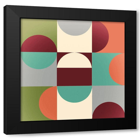 Rogers Office Black Modern Wood Framed Art Print with Double Matting by Sommers, Mindy