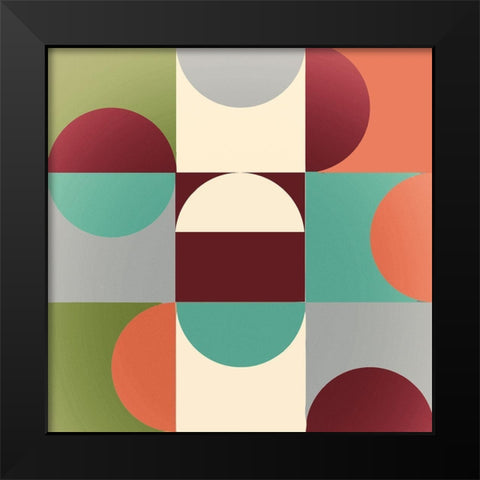 Rogers Office Black Modern Wood Framed Art Print by Sommers, Mindy