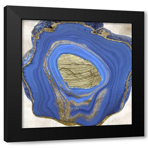 Perisse Black Modern Wood Framed Art Print with Double Matting by Sommers, Mindy