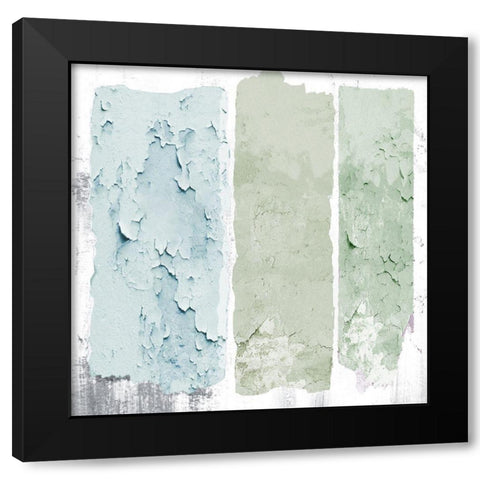 Cool Triple Play Black Modern Wood Framed Art Print by Sommers, Mindy