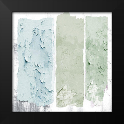 Cool Triple Play Black Modern Wood Framed Art Print by Sommers, Mindy