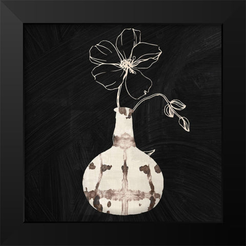 Calm Attention IV Black Modern Wood Framed Art Print by Sommers, Mindy