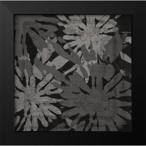 Sakura II Black Modern Wood Framed Art Print by Sommers, Mindy