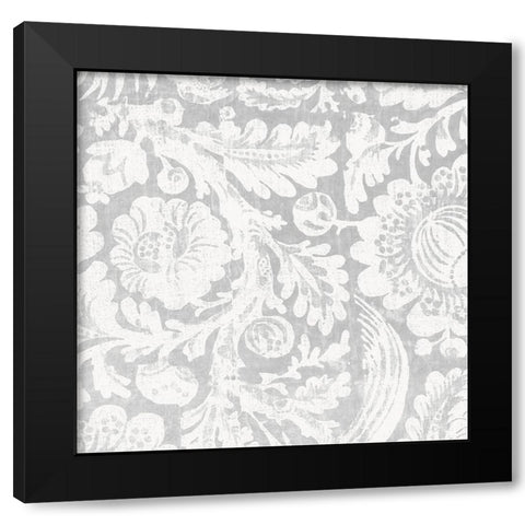 Smoky Feelings Black Modern Wood Framed Art Print by Sommers, Mindy