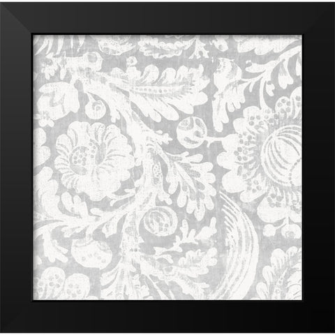 Smoky Feelings Black Modern Wood Framed Art Print by Sommers, Mindy