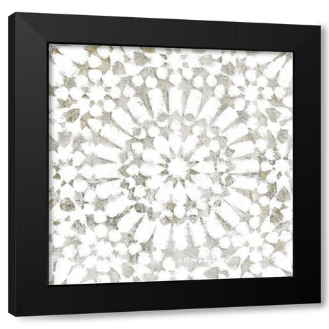 Star Gazing Black Modern Wood Framed Art Print by Sommers, Mindy