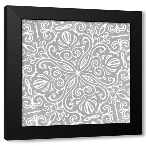 Velvet Slate II Black Modern Wood Framed Art Print by Sommers, Mindy
