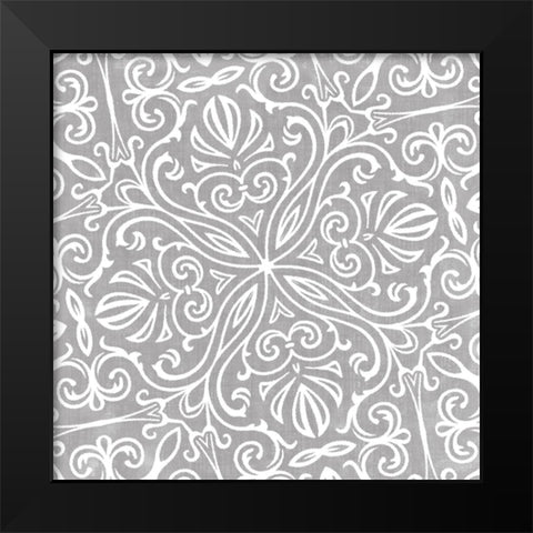 Velvet Slate II Black Modern Wood Framed Art Print by Sommers, Mindy