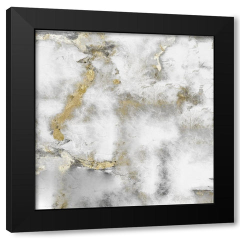 White Prism Black Modern Wood Framed Art Print by Sommers, Mindy