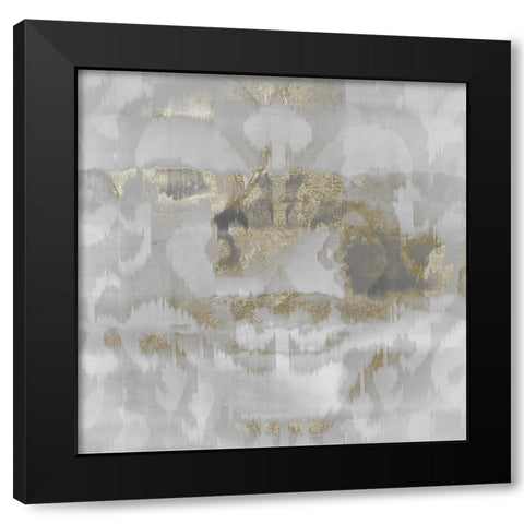 Platinum and Gold Black Modern Wood Framed Art Print with Double Matting by Sommers, Mindy