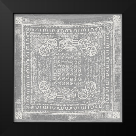 Silver Dusk Black Modern Wood Framed Art Print by Sommers, Mindy