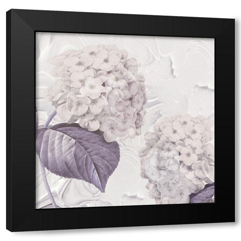 Lavenderia Black Modern Wood Framed Art Print by Sommers, Mindy
