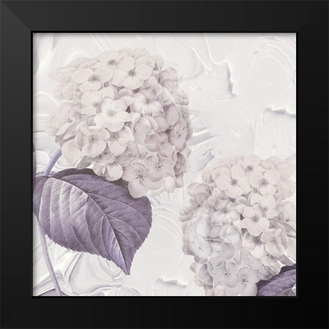 Lavenderia Black Modern Wood Framed Art Print by Sommers, Mindy