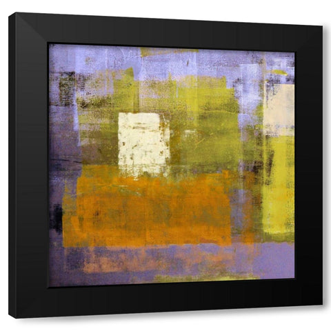 Oasis II Black Modern Wood Framed Art Print with Double Matting by Aprile, Alessio