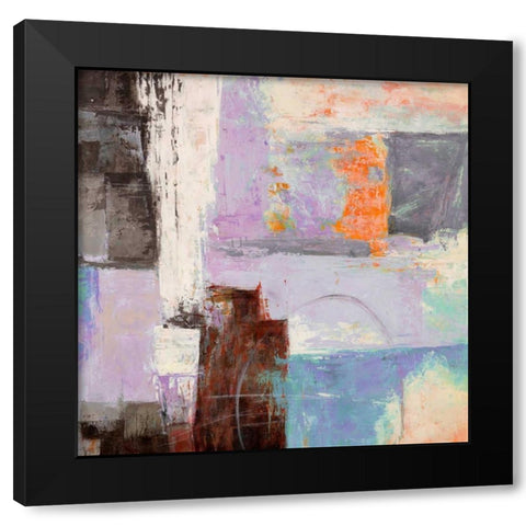 The Island III Black Modern Wood Framed Art Print with Double Matting by Aprile, Alessio