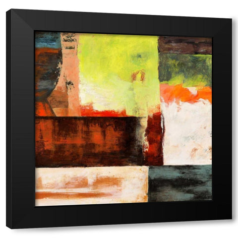 Jungle II Black Modern Wood Framed Art Print by Aprile, Alessio