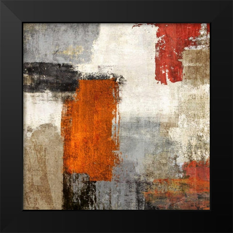 Hot Jazz Black Modern Wood Framed Art Print by Aprile, Alessio