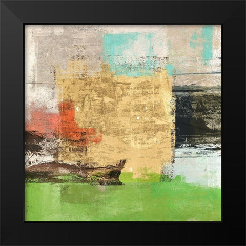 Actuality I Black Modern Wood Framed Art Print by Alessio, Aprile