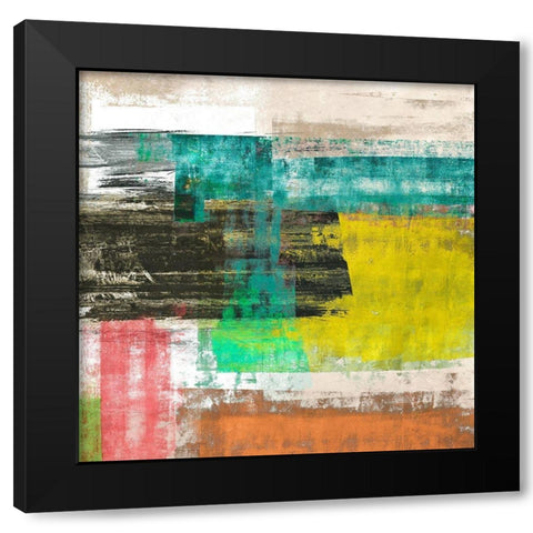 Actuality II Black Modern Wood Framed Art Print by Alessio, Aprile