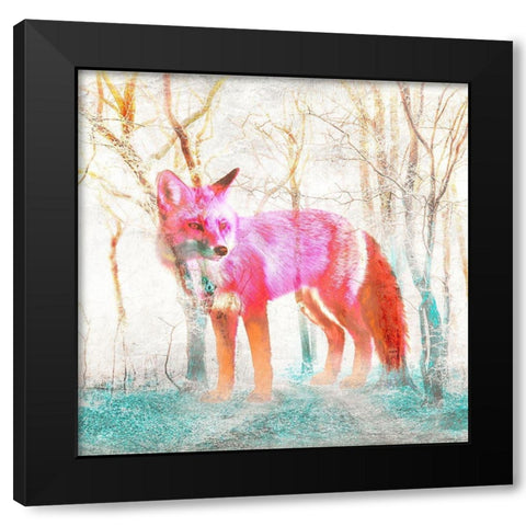 The Wilderness (detail) Black Modern Wood Framed Art Print by Arlo Wren Photos