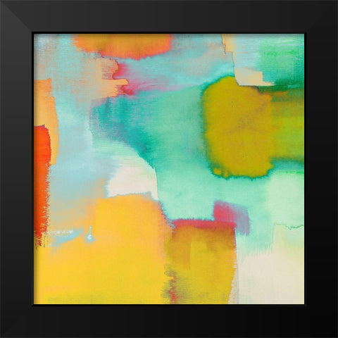 Colors of Nature (det II) Black Modern Wood Framed Art Print by Asia, Rivieri