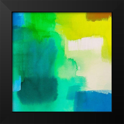 Underwater I Black Modern Wood Framed Art Print by Asia, Rivieri