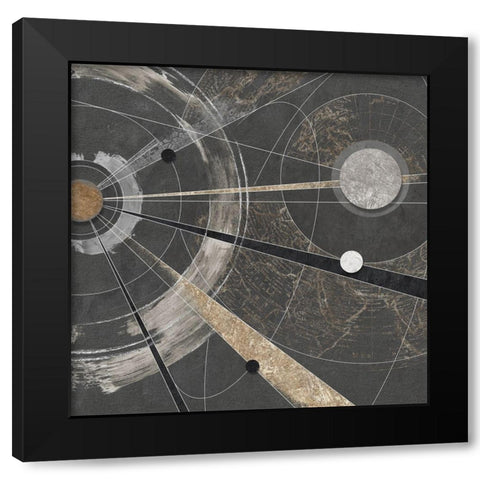 Orbitale I Black Modern Wood Framed Art Print by Armenti, Arturo